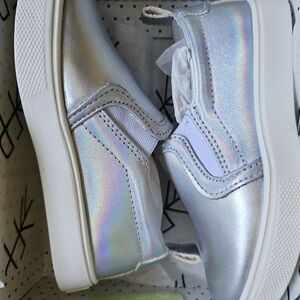 Freshly Picked Silver Slip-On